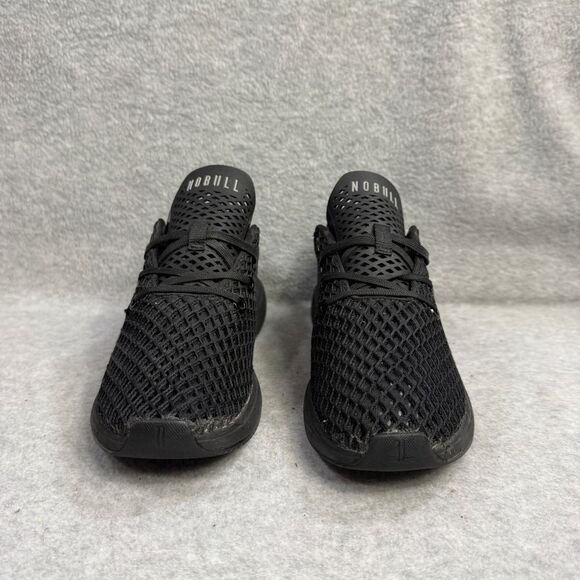 Nobull Shoes Womens Size 6.5 Black Mesh Low Top Crossfit Workout Running Sneaker - Picture 2 of 10